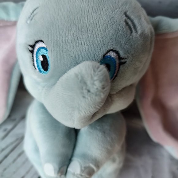 Disney Ty Sparkle Dumbo Stuffed Plush Elephant Floppy Ears 6' - Picture 2 of 7